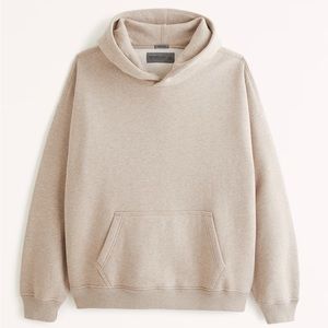 NWT! Abercrombie & Fitch Soft A&F Essential Popover Hoodie (oversized) M